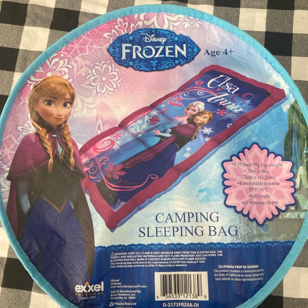 Disney Frozen Girls Sleeping Bag